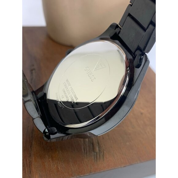 Guess Men's Watch GW0626G3 Quartz Black Dial Stainless Steel 44mm - Picture 7 of 15